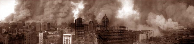 San Francisco after earthquake