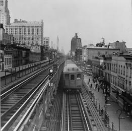 Старые фотографии из Нью-Йорка.