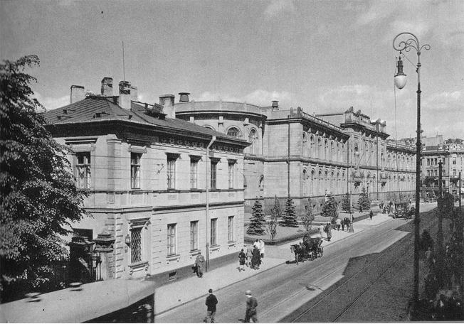 ul. Bielańska przed II wojną światową.