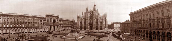 Piazza del Duomo and the Milan Cathedral