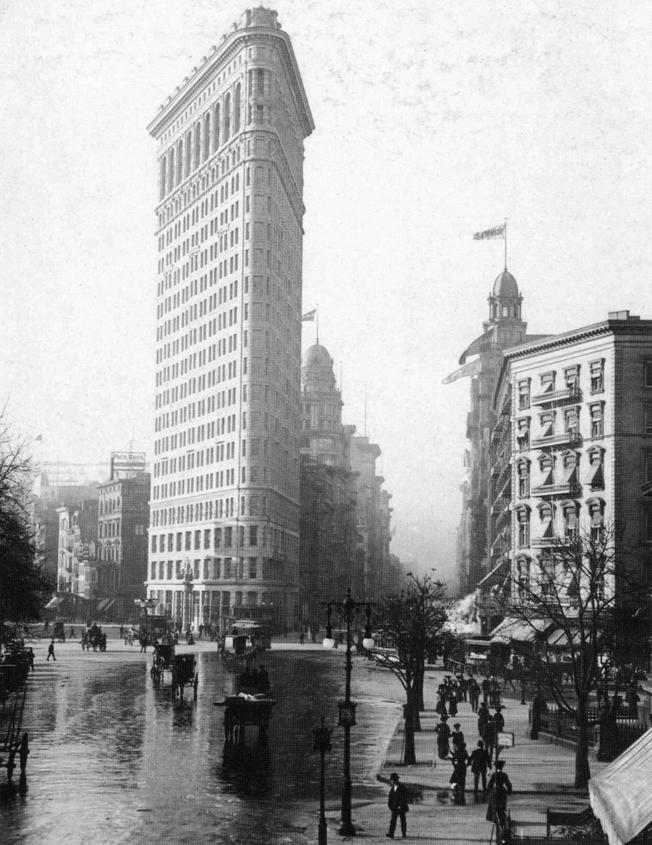 Brand new Flatiron building