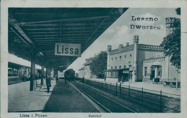 Leszno, Dworzec PKP