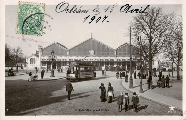 Orléans; La Gare.
