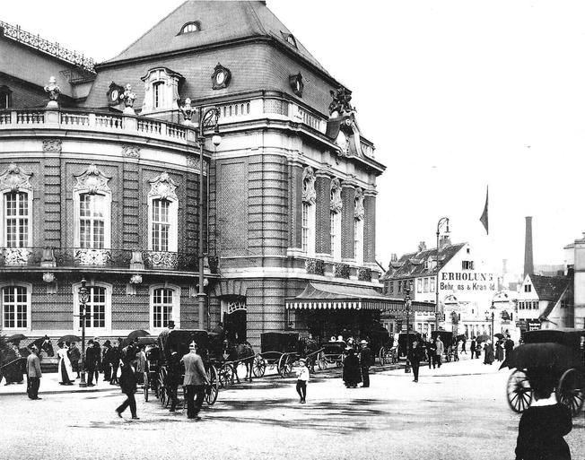 Die Laeiszhalle in der Hamburger Neustadt