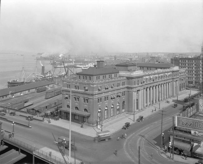 Waterfront Station in Vancouver.