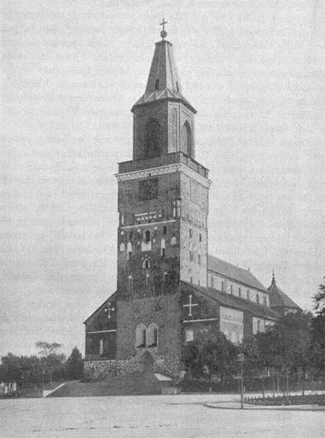 Turku Cathedral in the 1890s